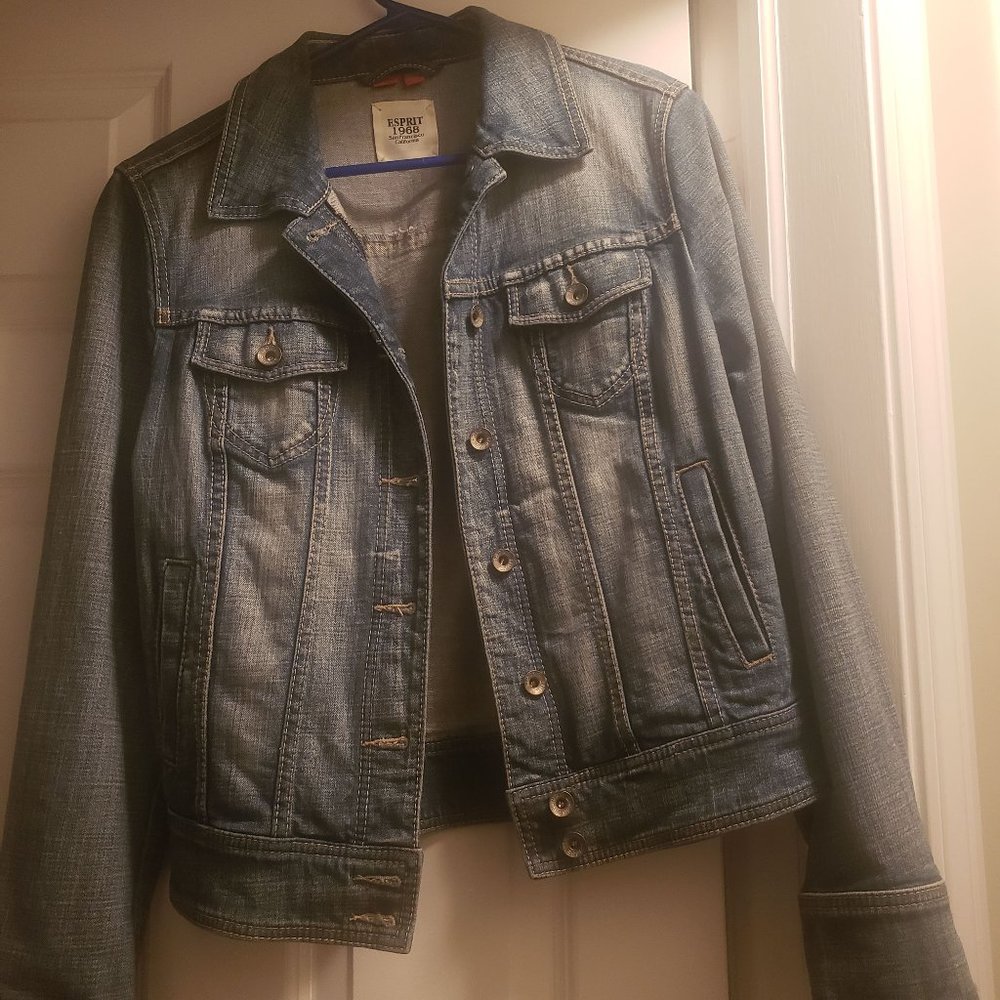 ESPIRIT LADIES DENIM JACKET SIZE M